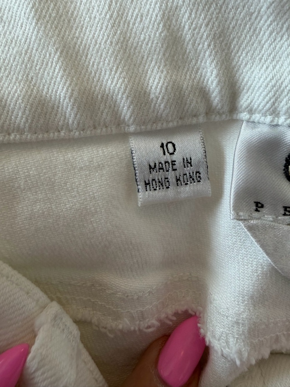 #616 Talbots White Straight-Leg Jeans — Clean Five-Pocket Design - Picture 8 of 9